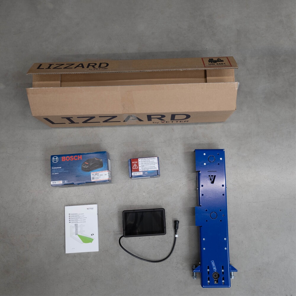 Immagine del prodotto n. 2: VETTER® LIZZARD Cam, sistema di guida forche con telecamera, ISO 3A