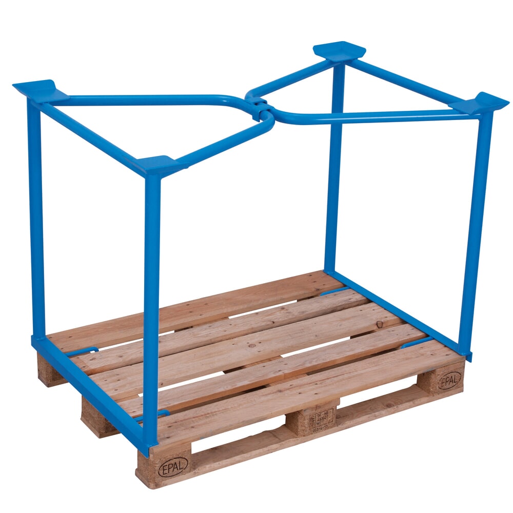 Immagine del prodotto: Pallet top CORDES aperto, Euro pallet, verniciato, altezza costruttiva 800 mm