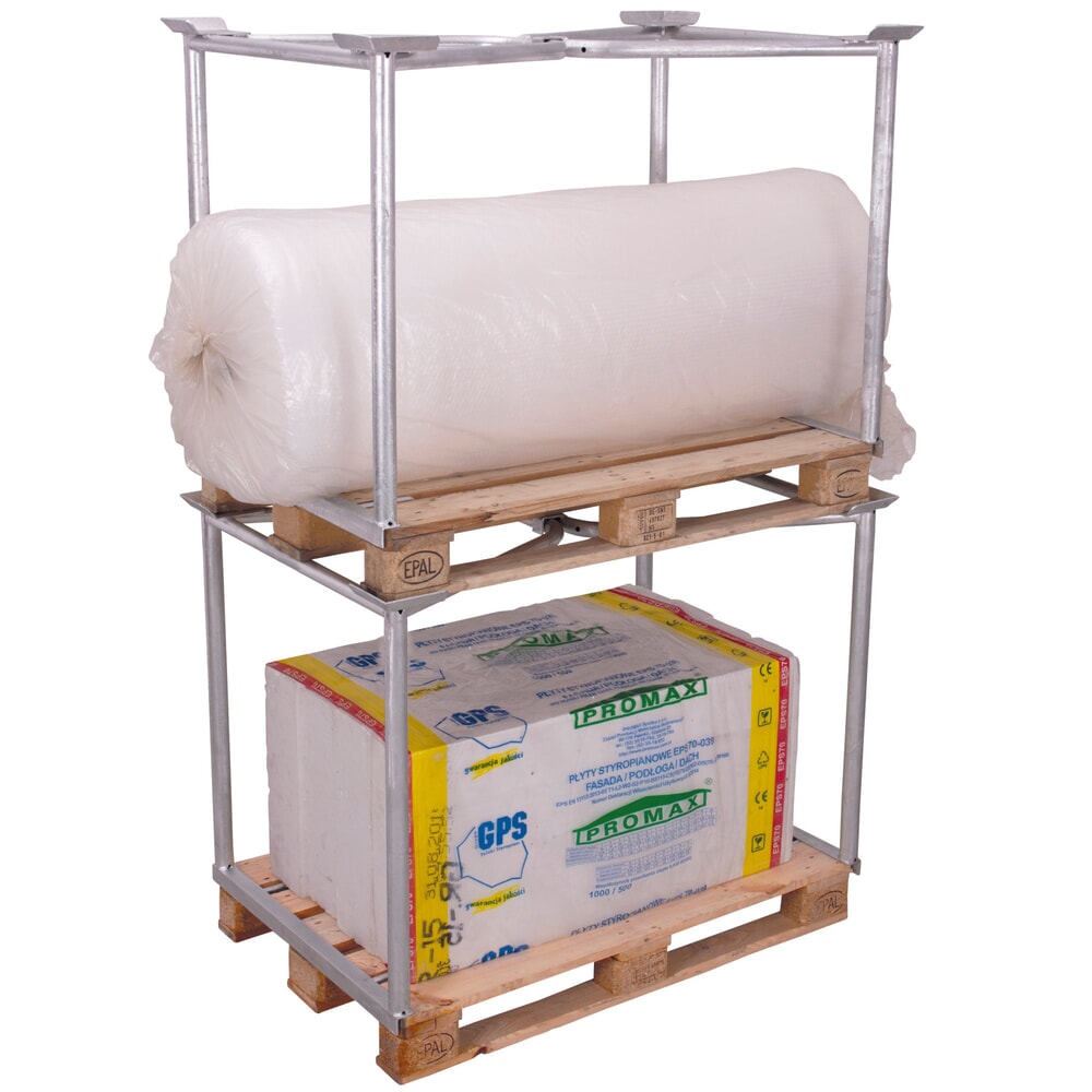 Immagine del prodotto n. 2: fissaggio per pallet CORDES, aperto, Euro pallet, zincato, altezza costruttiva 800 mm