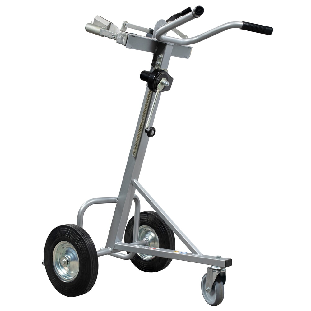 Immagine del prodotto n. 4: Manuvit carrello per bombole di gas con argano, ganasce di serraggio automatiche, portata 150 kg, diametro bombola fino a 300 mm