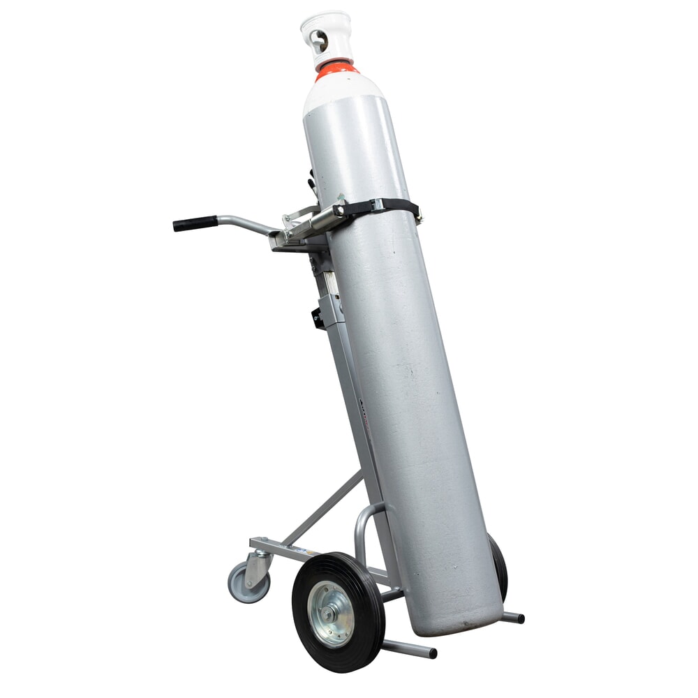 Immagine del prodotto n. 5: Manuvit carrello per bombole di gas con argano, ganasce di serraggio automatiche, portata 150 kg, diametro bombola fino a 300 mm