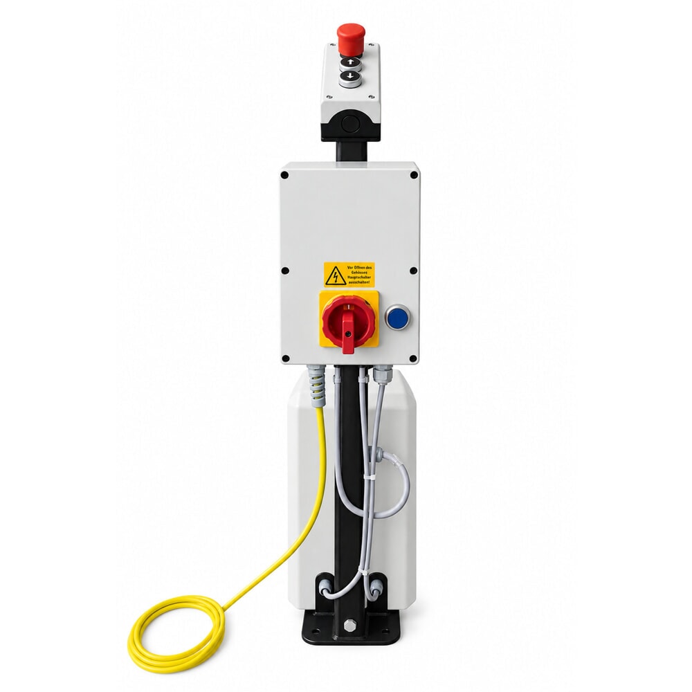 Immagine del prodotto n. 3: Piano elevatore a pantografo piatto FLEXLIFT, chiuso, portata 600 kg, piattaforma da 1.400 x 900 mm, 230 V