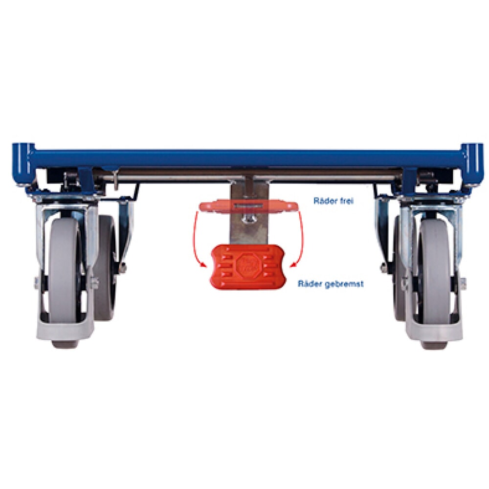 Immagine del prodotto n. 6: Carrello pieghevole VARIOfit®, area di carico LxP 450 x 720 mm, capacità di carico 150 kg