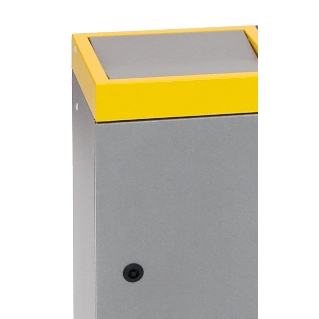 Contenitore per rifiuti riciclabili stumpf®, 4x 30 litri, colorato Immagine del prodotto n. 2: Contenitore per rifiuti riciclabili stumpf®, 4x 30 litri, colorato