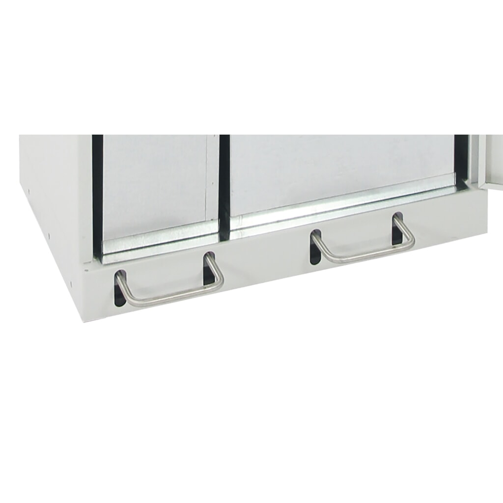 Contenitore per materiali riciclabili compatto stumpf® con pedale, 1 x 30, 1 x 60 l Immagine del prodotto n. 7: Contenitore per materiali riciclabili compatto stumpf® con pedale, 1 x 30, 1 x 60 l