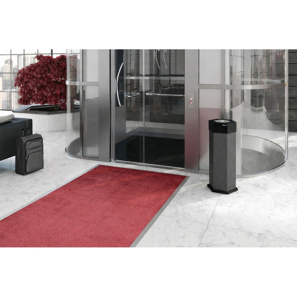 Immagine del prodotto n. 3: Armadio ad anta battente con 2 cassetti e 4 vaschette, AxLxP 1.000 x 1.000 x 500 mm, grigio