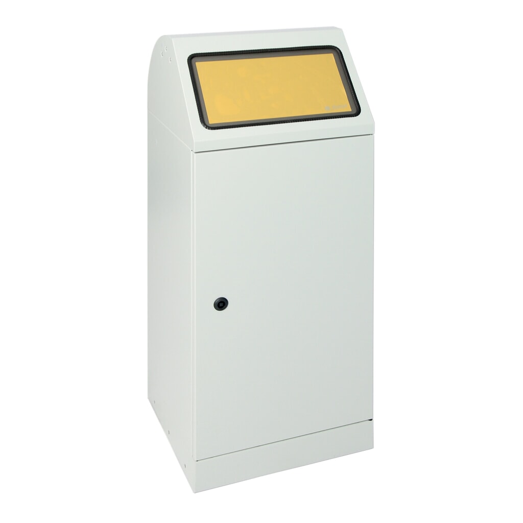 Contenitore per materiali riciclabili stumpf®, 70 litri, con sportello basculante e supporto per sacchetto Immagine del prodotto n. 3: Contenitore per materiali riciclabili stumpf®, 70 litri, con sportello basculante e supporto per sacchetto