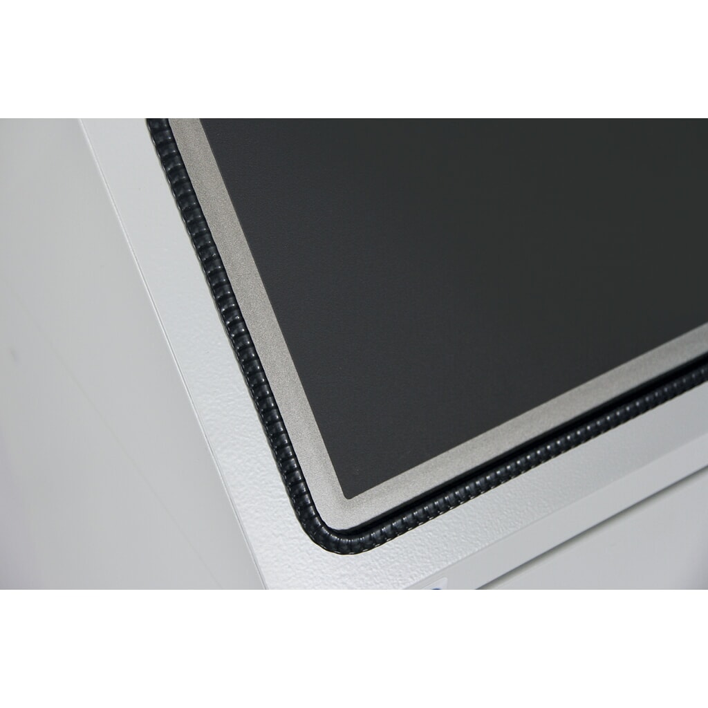 Immagine del prodotto n. 10: Contenitore per materiali riciclabili stumpf®, 3x 70 litri, con sportello basculante e inserto interno
