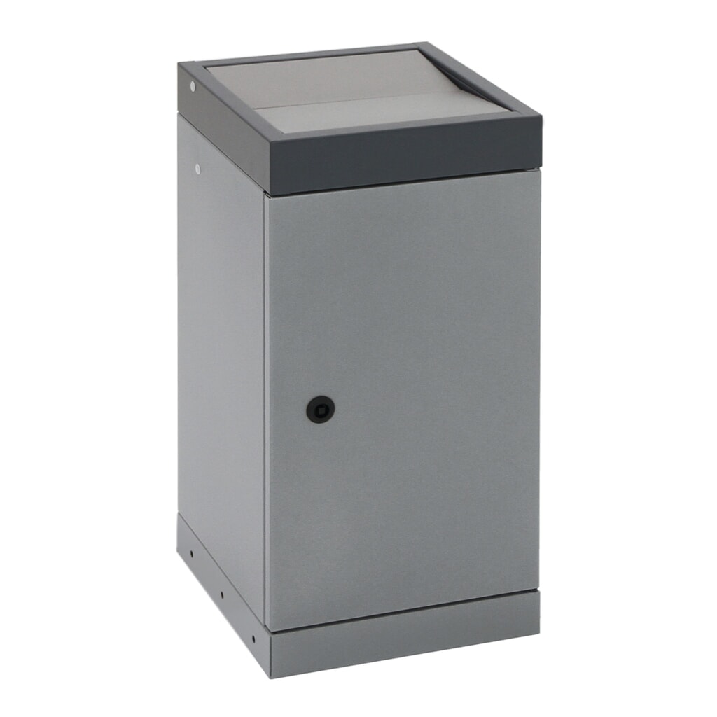 Immagine del prodotto n. 6: Contenitore per rifiuti riciclabili stumpf®, 1x 70 litri, coperchio antracite