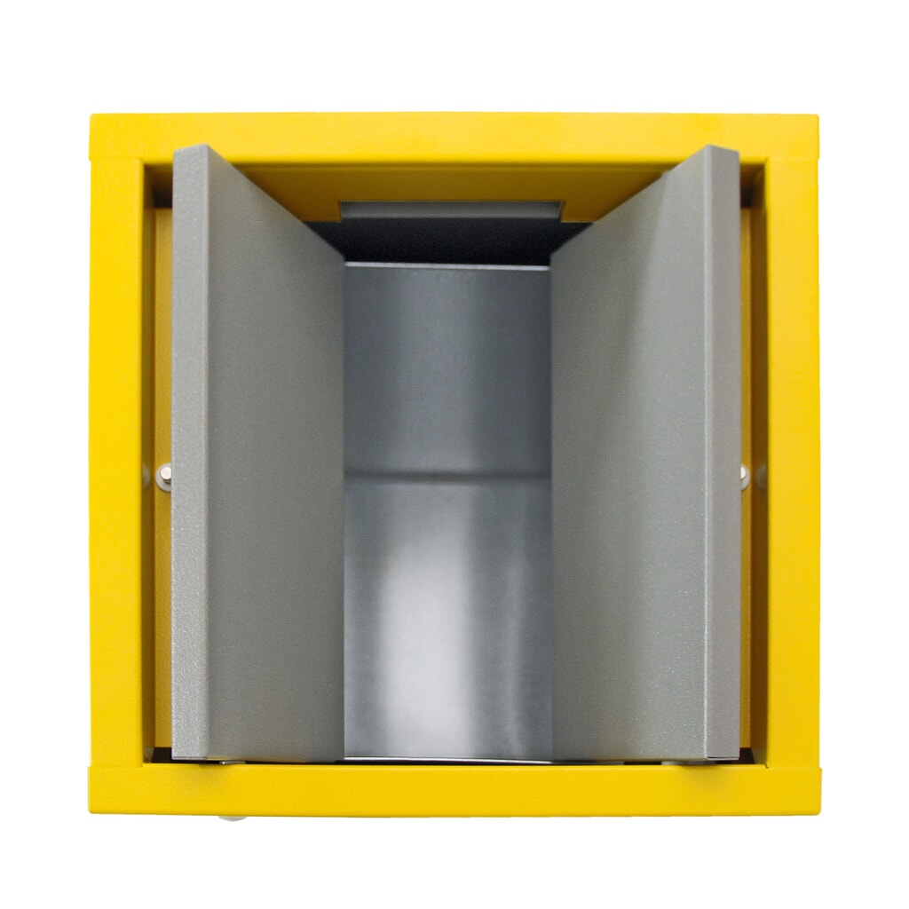 Immagine del prodotto n. 7: Contenitore per rifiuti riciclabili stumpf®, 1x 70 litri, coperchio giallo
