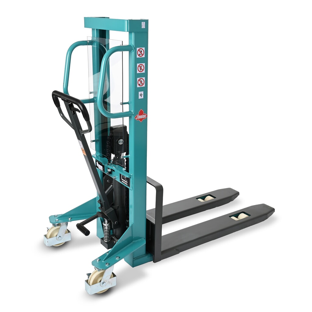 Carrello elevatore idraulico Ameise® PSM 1.0 con montante semplice, altezza di sollevamento 1.000 mm, portata 1.000 kg Immagine del prodotto: Carrello elevatore idraulico Ameise® PSM 1.0 con montante semplice, altezza di sollevamento 1.000 mm, portata 1.000 kg