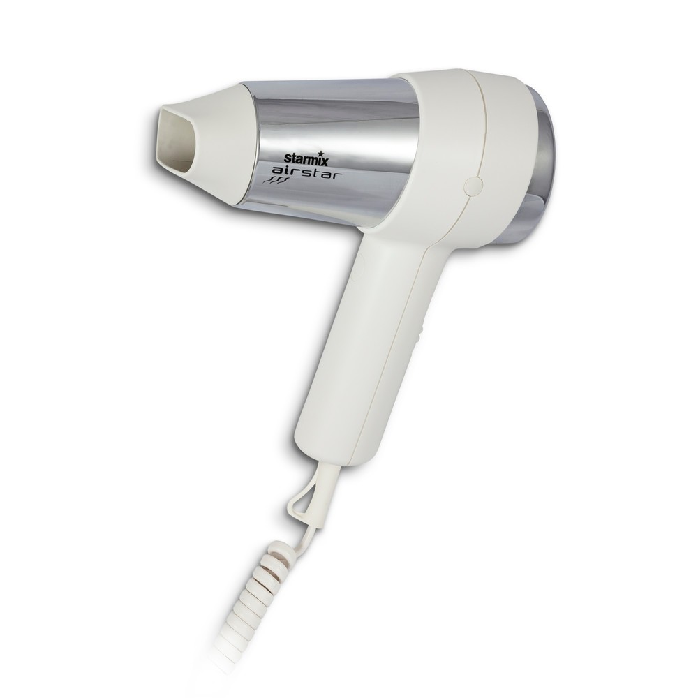 Immagine del prodotto: Asciugacapelli portatile starmix TFC 16, 1.600 W, bianco/cromato