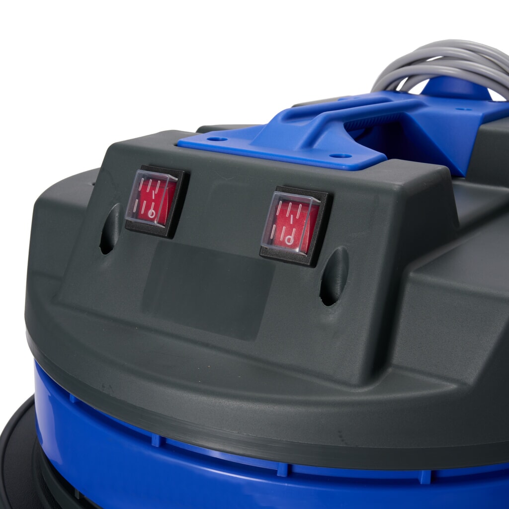 Aspirapolvere industriale HEMMDAL, umido e secco, contenitore in plastica, 2.000 W, 70 l, telaio ribaltabile, staffa richiudibile, tubo di scarico Immagine del prodotto n. 4: Aspirapolvere industriale HEMMDAL, umido e secco, contenitore in plastica, 2.000 W, 70 l, telaio ribaltabile, staffa richiudibile, tubo di scarico