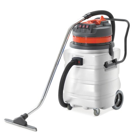 Aspirapolvere industriale BASIC, telaio ribaltabile, umido + secco, 3.000 W