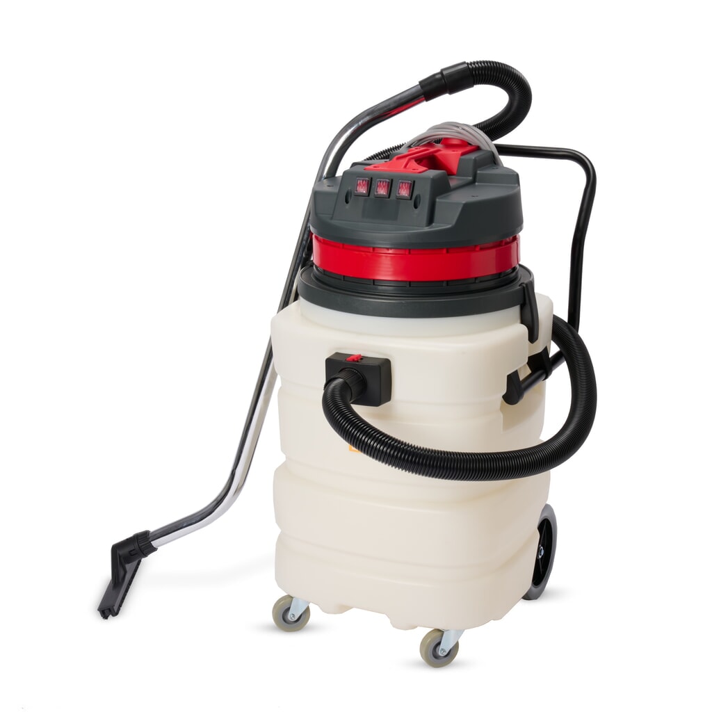 Aspirapolvere industriale HEMMDAL, umido e secco, contenitore in plastica, 3.000 W, 90 l, staffa richiudibile, tubo di scarico Immagine del prodotto: Aspirapolvere industriale HEMMDAL, umido e secco, contenitore in plastica, 3.000 W, 90 l, staffa richiudibile, tubo di scarico