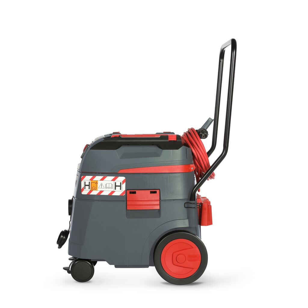 Aspirapolvere industriale starmix iPulse, classe di polveri H, telaio ribaltabile, 1.600 W, 35 l Immagine del prodotto: Aspirapolvere industriale starmix iPulse, classe di polveri H, telaio ribaltabile, 1.600 W, 35 l