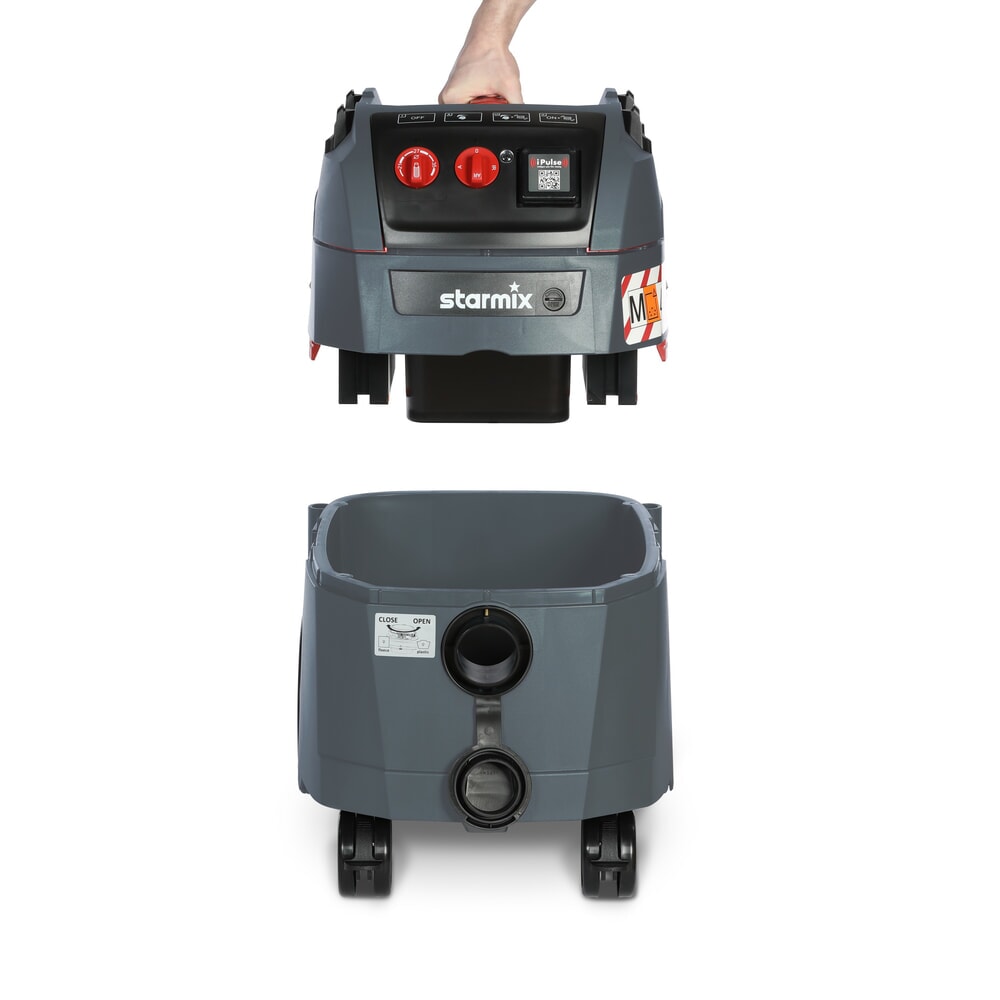 Immagine del prodotto n. 7: Aspiratore industriale starmix iPulse, classe di polveri M, 1.600 W, 35 l