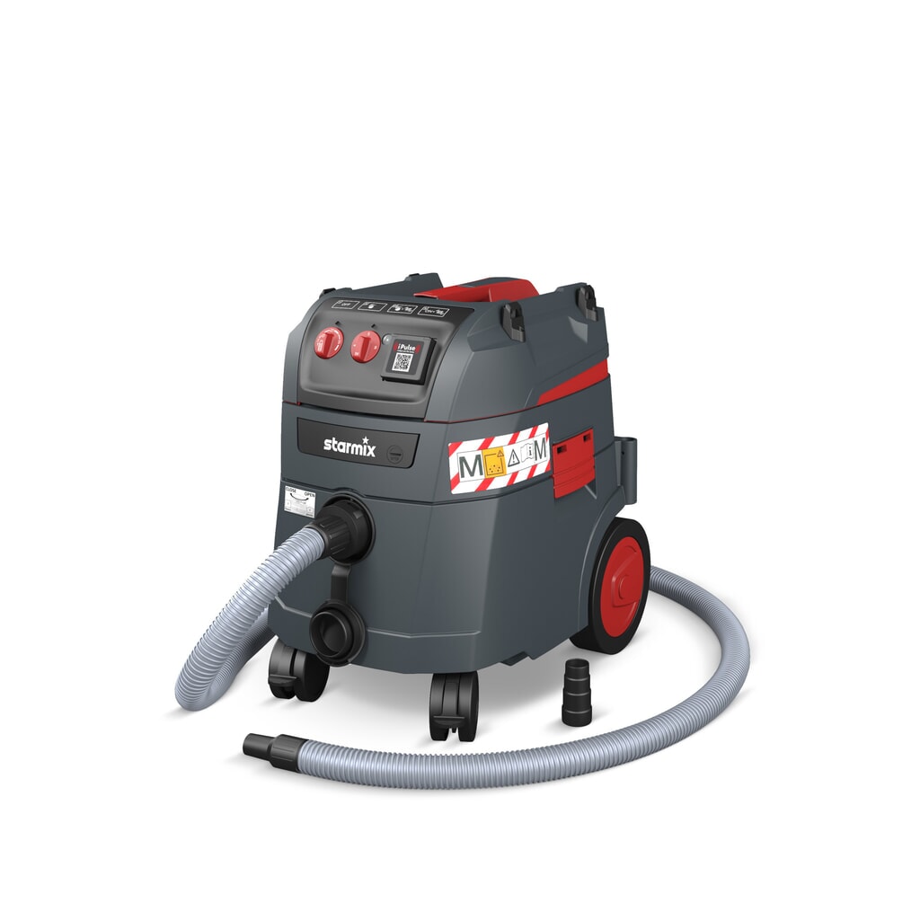 Immagine del prodotto: Aspiratore industriale starmix iPulse, classe di polveri M, 1.600 W, 35 l