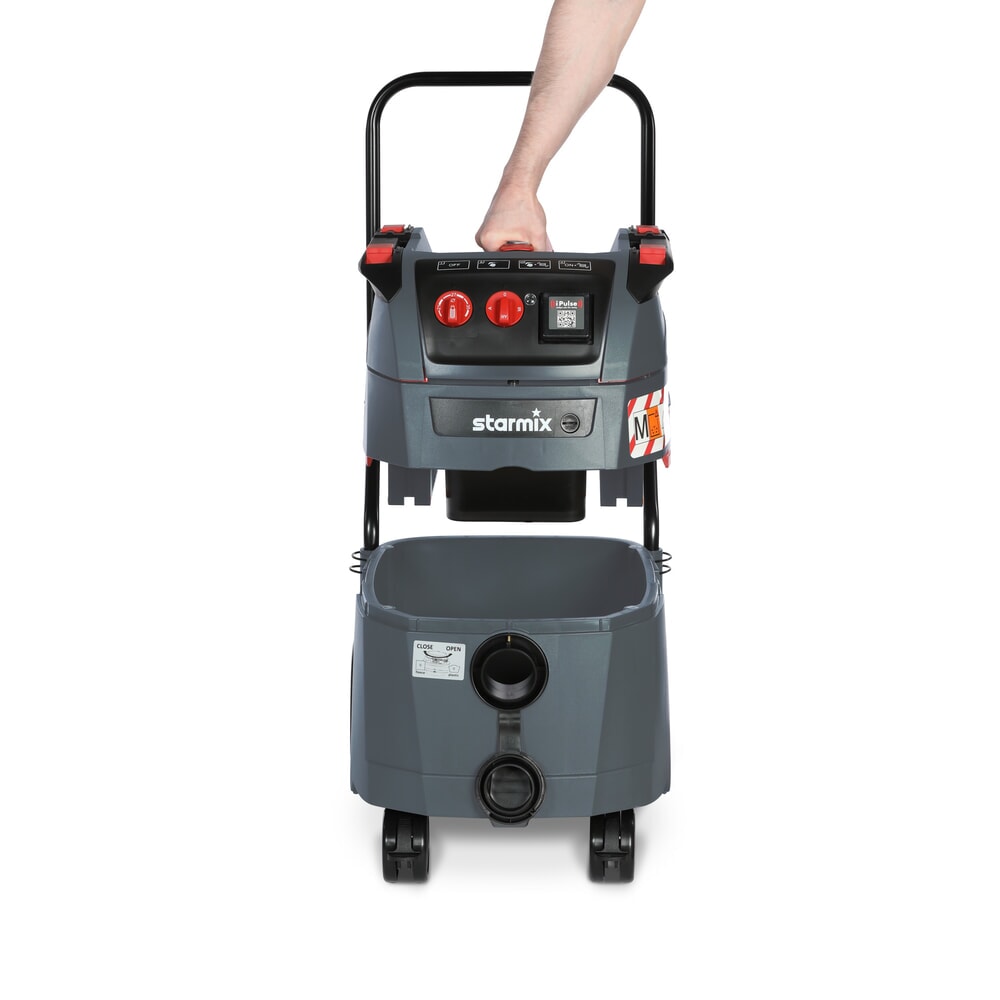 Immagine del prodotto n. 7: Aspirapolvere industriale starmix iPulse, classe di polveri M, telaio ribaltabile, 1.600 W, 35 l