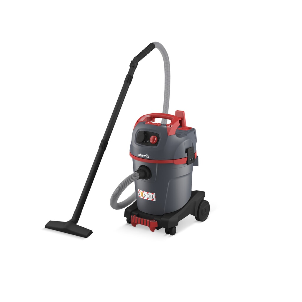 Aspirapolvere per liquidi/a secco starmix uClean, classe di polveri L, pulizia filtro automatica, 1.400 W
