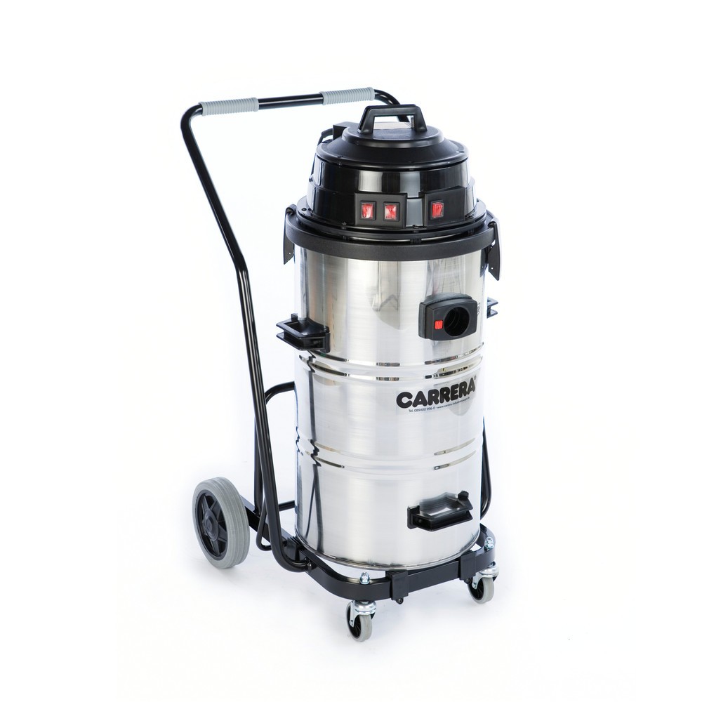 Immagine del prodotto: Aspiratore industriale CARRERA® 90.03 K, telaio ribaltabile, umido + secco, 3.240 W, 77 l