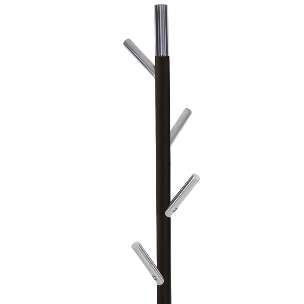 Attaccapanni Linair, a piantana, 4 ganci, nero, cromato Immagine del prodotto n. 2: Attaccapanni Linair, a piantana, 4 ganci, nero, cromato
