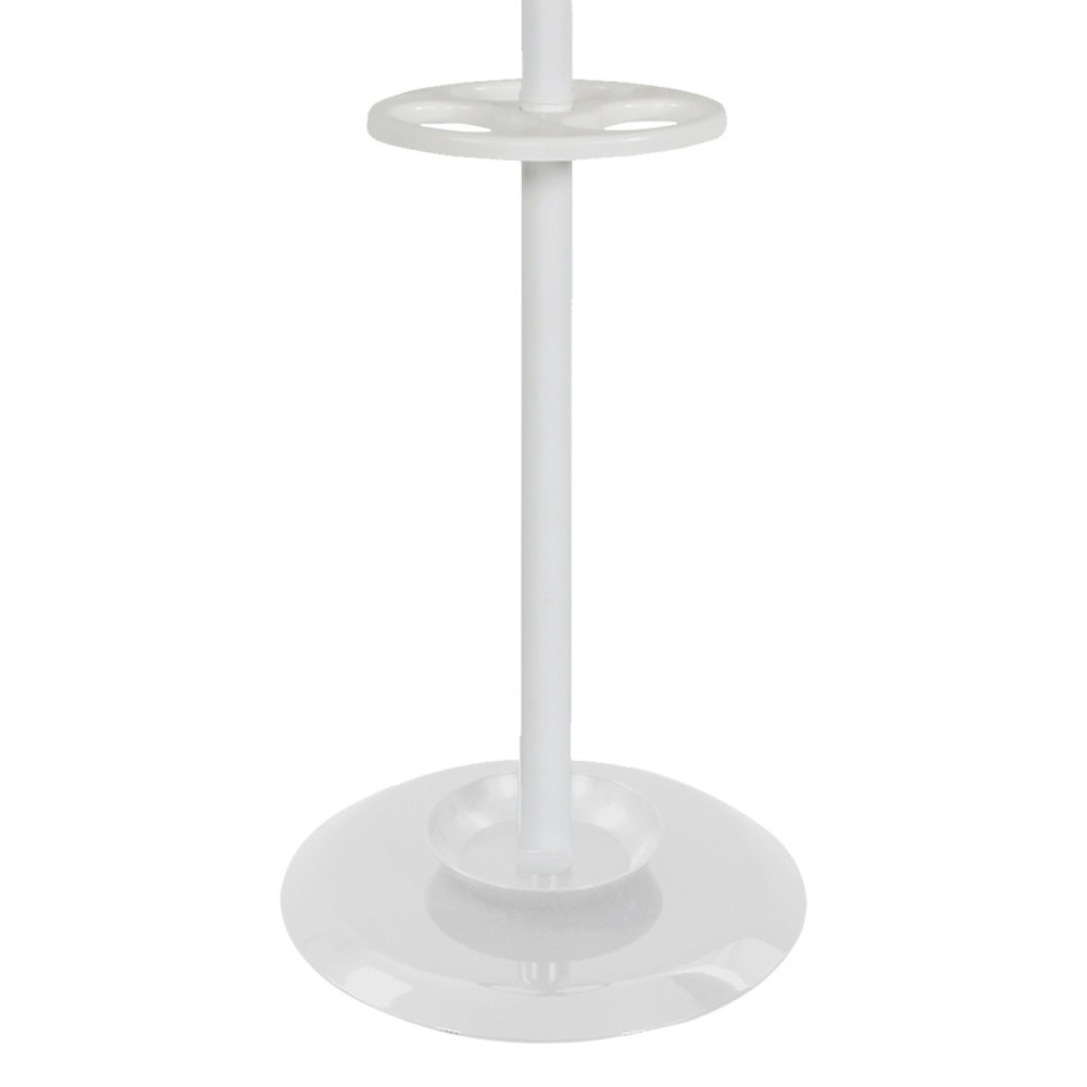 Immagine del prodotto n. 3: Attaccapanni Porcelain, a piantana, 4 ganci doppi, bianco