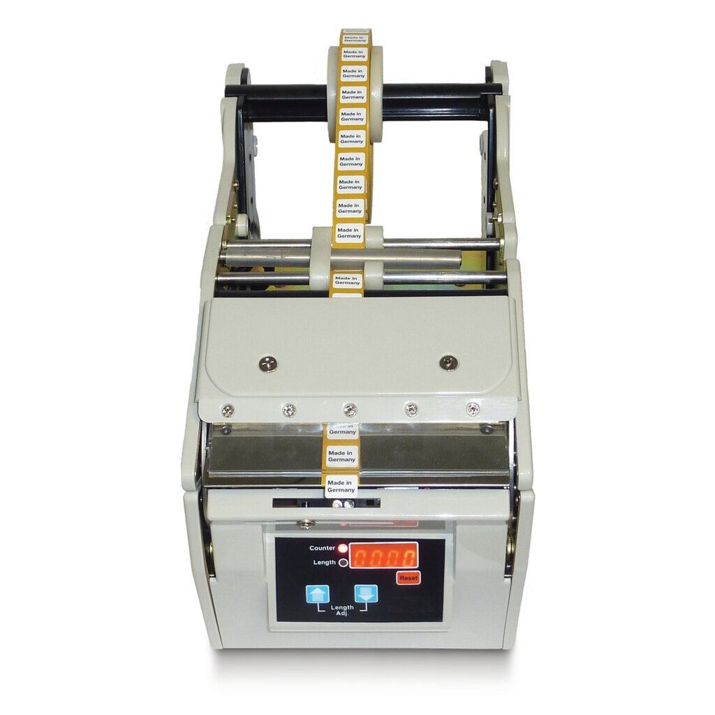 Dispenser di etichette automatico, lunghezza etichette 4-450 mm Immagine del prodotto n. 2: Dispenser di etichette automatico, lunghezza etichette 4-450 mm