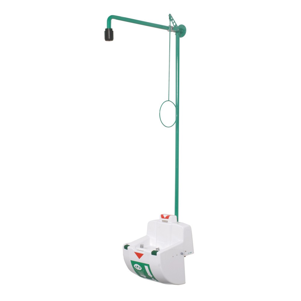 Immagine del prodotto n. 1: B-Safety ClassicLine, lavabo per doccia di emergenza, con coperchio a parete