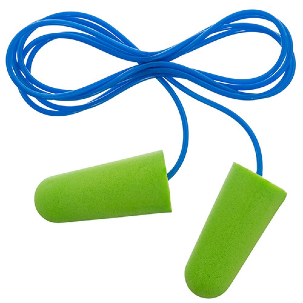 Immagine del prodotto n. 1: B-Safety Tappi auricolari antirumore SILENTO UNO, monouso, con cordino, 100 paia/SU