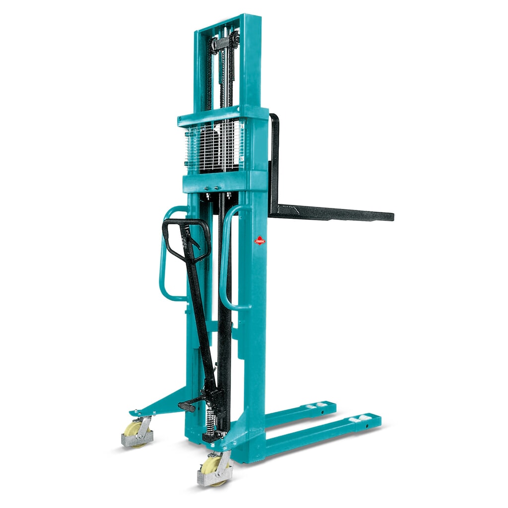 Carrello elevatore idraulico Ameise® PSM 1.0 con doppio montante telescopico, altezza di sollevamento 2.000 mm, portata 1.000 kg Immagine del prodotto: Carrello elevatore idraulico Ameise® PSM 1.0 con doppio montante telescopico, altezza di sollevamento 2.000 mm, portata 1.000 kg