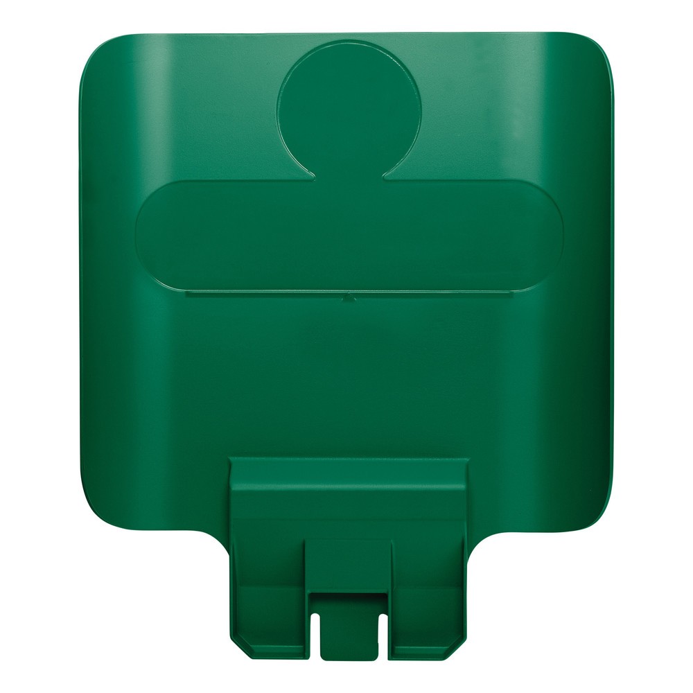 Immagine del prodotto: Bacheca per la stazione di riciclaggio Rubbermaid® Slim Jim, verde