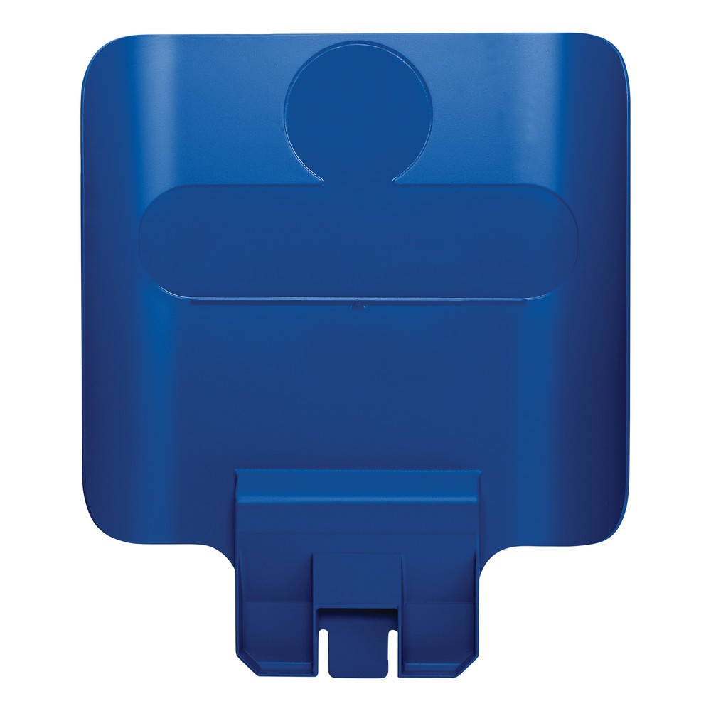 Immagine del prodotto: Bacheca per la stazione di riciclaggio Rubbermaid® Slim Jim, blu