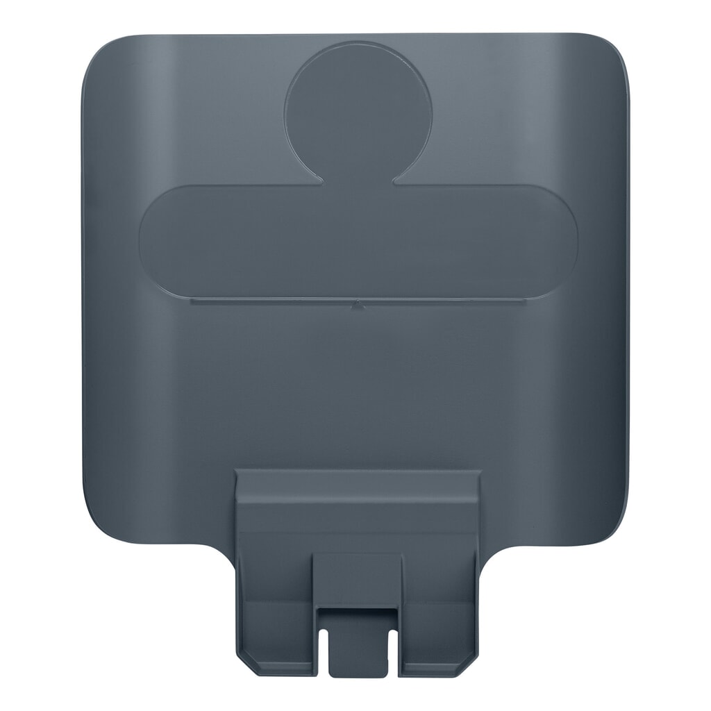 Immagine del prodotto: Bacheca per la stazione di riciclaggio Rubbermaid® Slim Jim, grigio