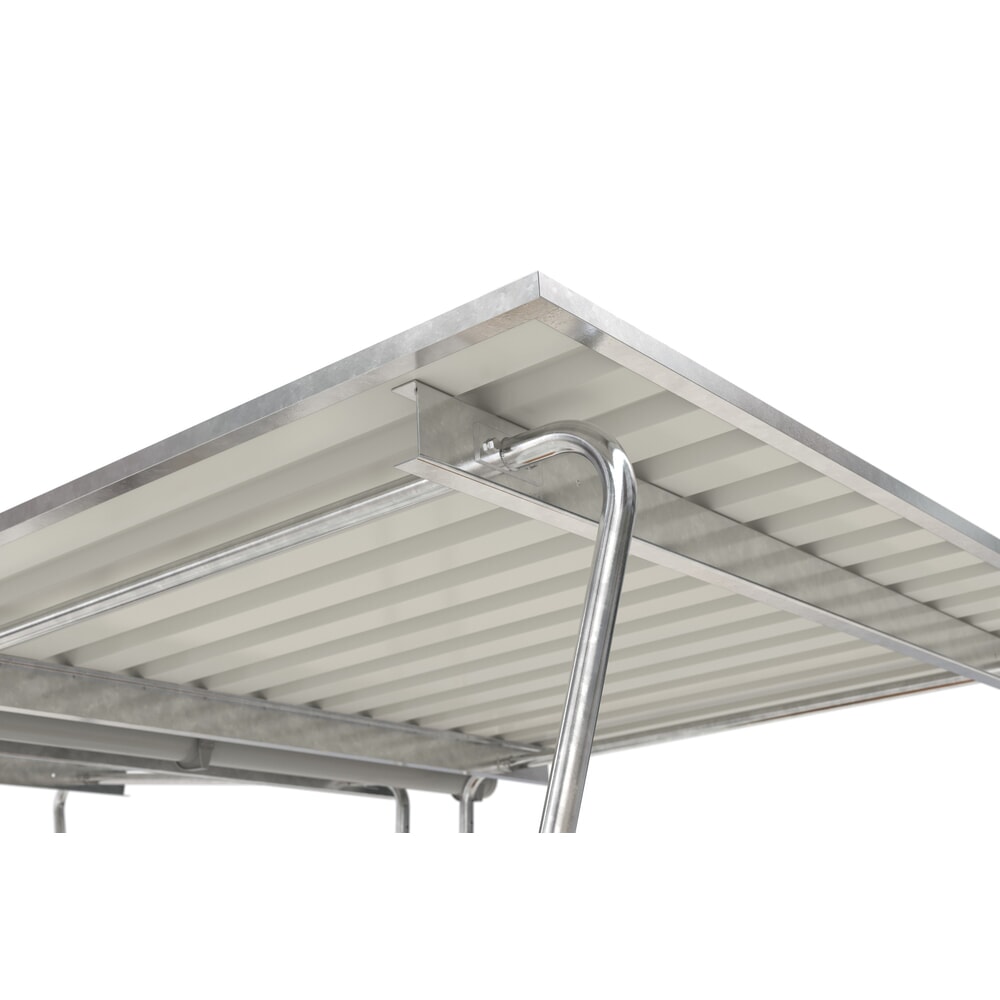 Immagine del prodotto n. 8: Baldacchino BASIC, 2 lati, campata base, larghezza 2.145 mm