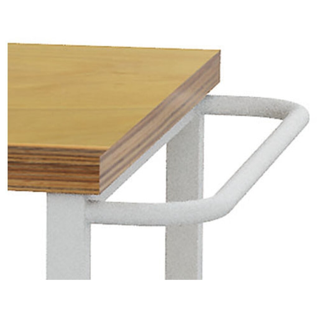 Immagine del prodotto n. 3: Banco da lavoro mobile Bedrunka+Hirth R 18-24, AxLxP 935 x 1.250 x 750 mm, grigio chiaro, grigio antracite, 3 cassetti 3x200 mm, 1 anta a battente 1x600 mm