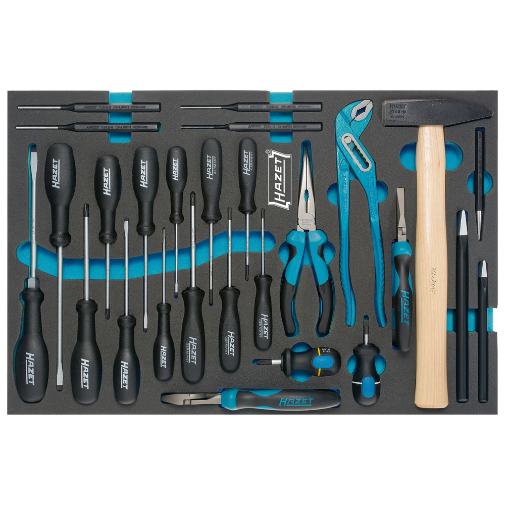 Immagine del prodotto n. 3: Banco da lavoro mobile HAZET®, 7 cassetti, AxLxP 934 x 1.040 x 520 mm, utensili incluso