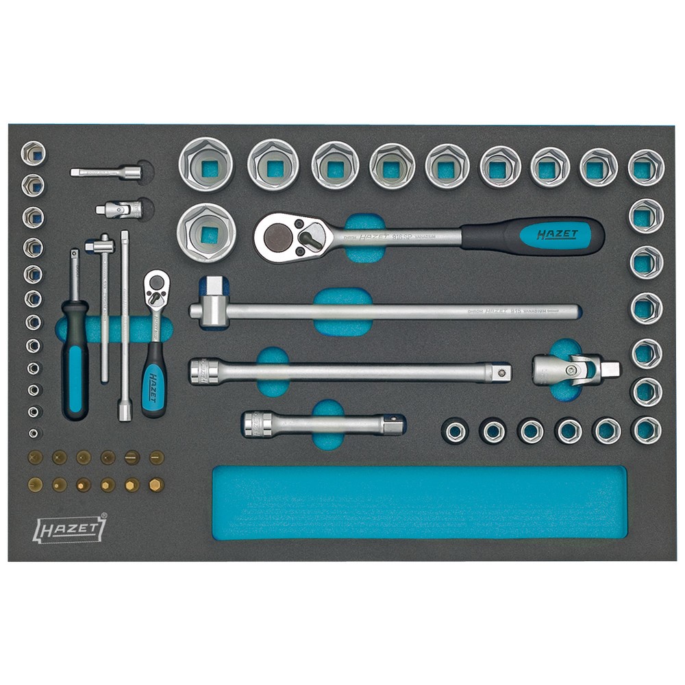 Immagine del prodotto n. 4: Banco da lavoro mobile HAZET®, 7 cassetti, AxLxP 934 x 1.040 x 520 mm, utensili incluso