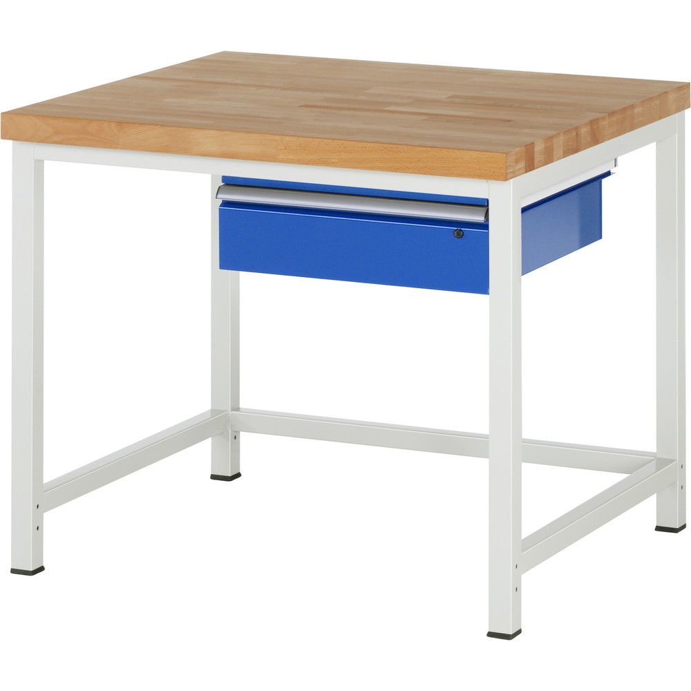 Immagine del prodotto: RAU Banco da lavoro Serie 8000, HxLxP 840-1.040 x 1.000 x 900 mm, 1 cassetto