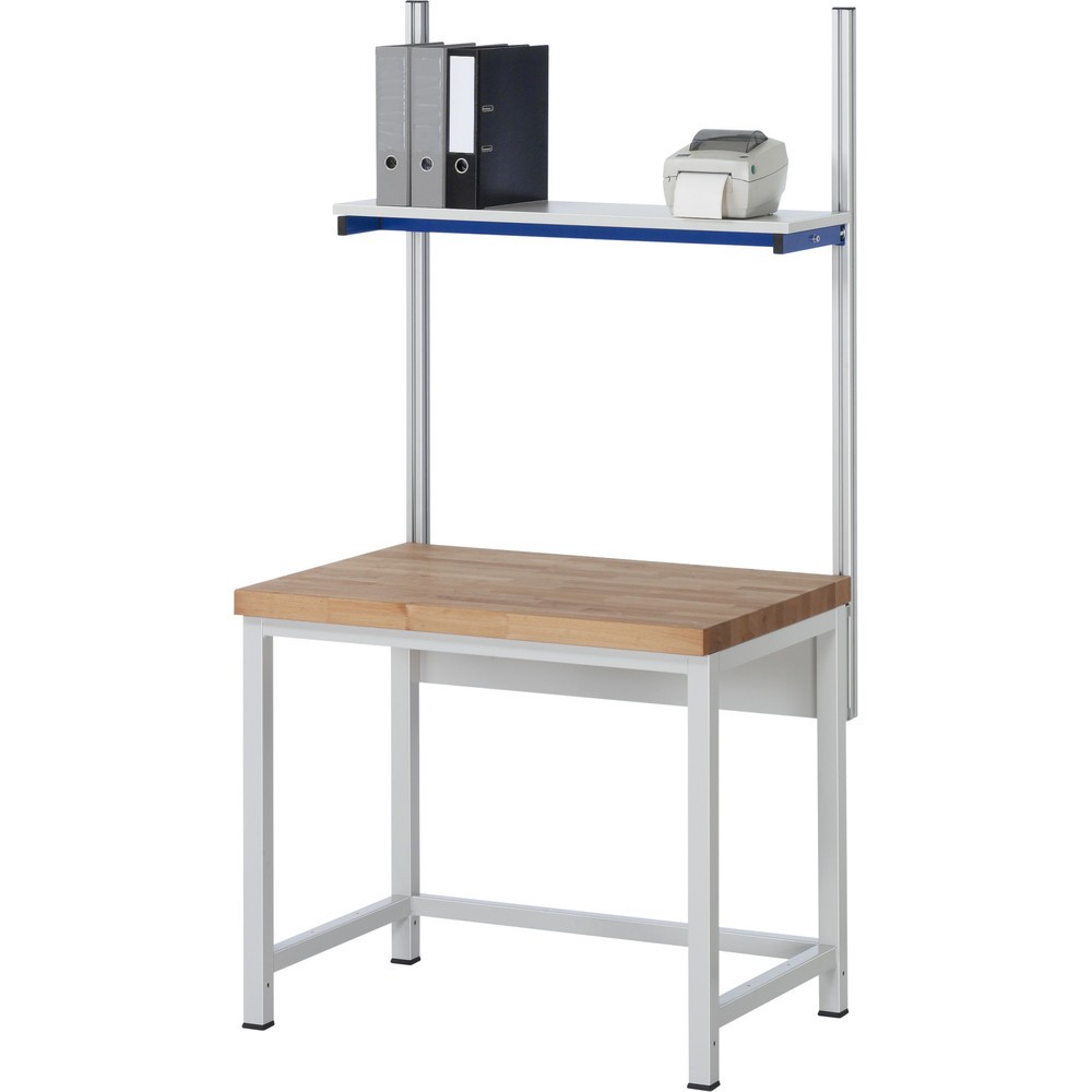 Immagine del prodotto n. 3: Banco da lavoro RAU serie 8000, 1 piano di appoggio in faggio massiccio, profondità 757 mm, AxLxP 840 x 1.000 x 900 mm