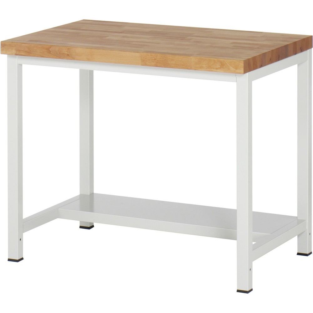 Immagine del prodotto: Banco da lavoro RAU serie 8000, 1 piano di appoggio, profondità 320 mm, AxLxP 840 x 1.000 x 700 mm
