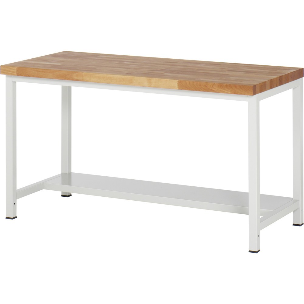 Immagine del prodotto: Banco da lavoro RAU serie 8000, 1 piano di appoggio, profondità 320 mm, AxLxP 840 x 1.500 x 900 mm