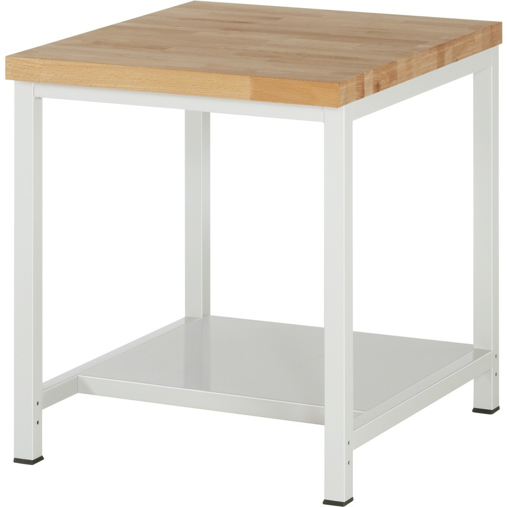 Immagine del prodotto: Banco da lavoro RAU serie 8000, 1 piano di appoggio, profondità 650 mm, AxLxP 840 x 750 x 900 mm