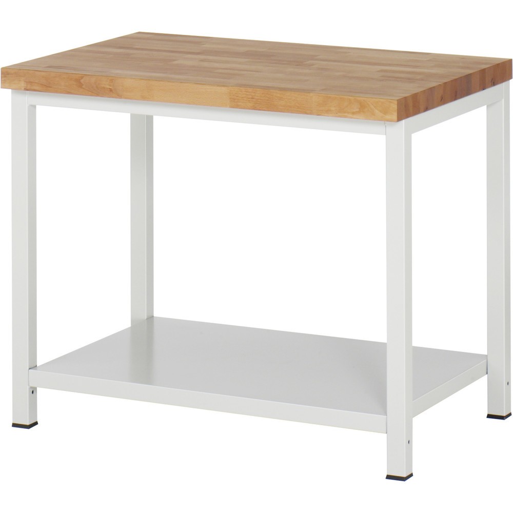 Immagine del prodotto: Banco da lavoro RAU serie 8000, 1 piano di appoggio, profondità 650 mm, AxLxP 840 x 1.000 x 700 mm