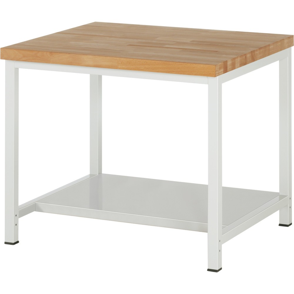 Immagine del prodotto: Banco da lavoro RAU serie 8000, 1 piano di appoggio, profondità 650 mm, AxLxP 840 x 1.000 x 900 mm