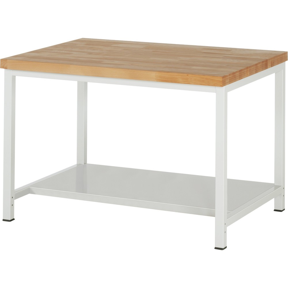 Immagine del prodotto n. 1: Banco da lavoro RAU serie 8000, 1 piano di appoggio, profondità 650 mm, AxLxP 840 x 1.250 x 900 mm