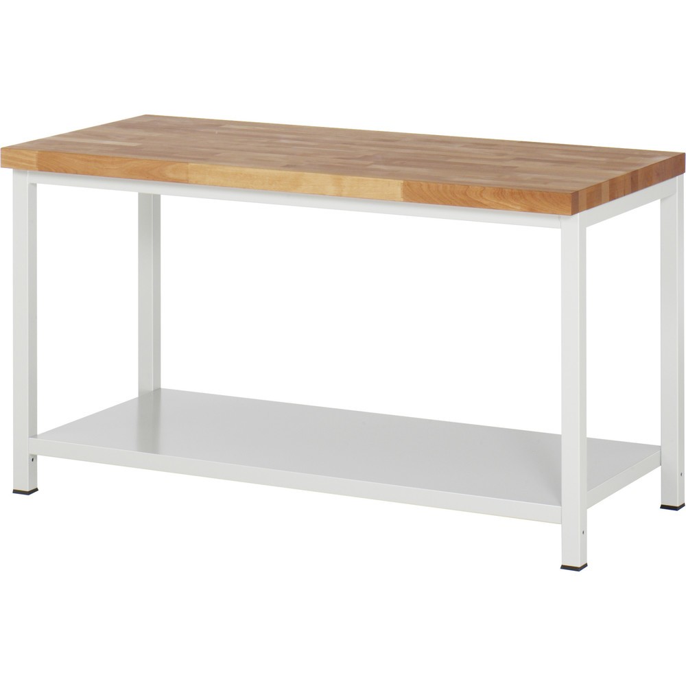Immagine del prodotto n. 1: Banco da lavoro RAU serie 8000, 1 piano di appoggio, profondità 650 mm, AxLxP 840 x 1.500 x 700 mm
