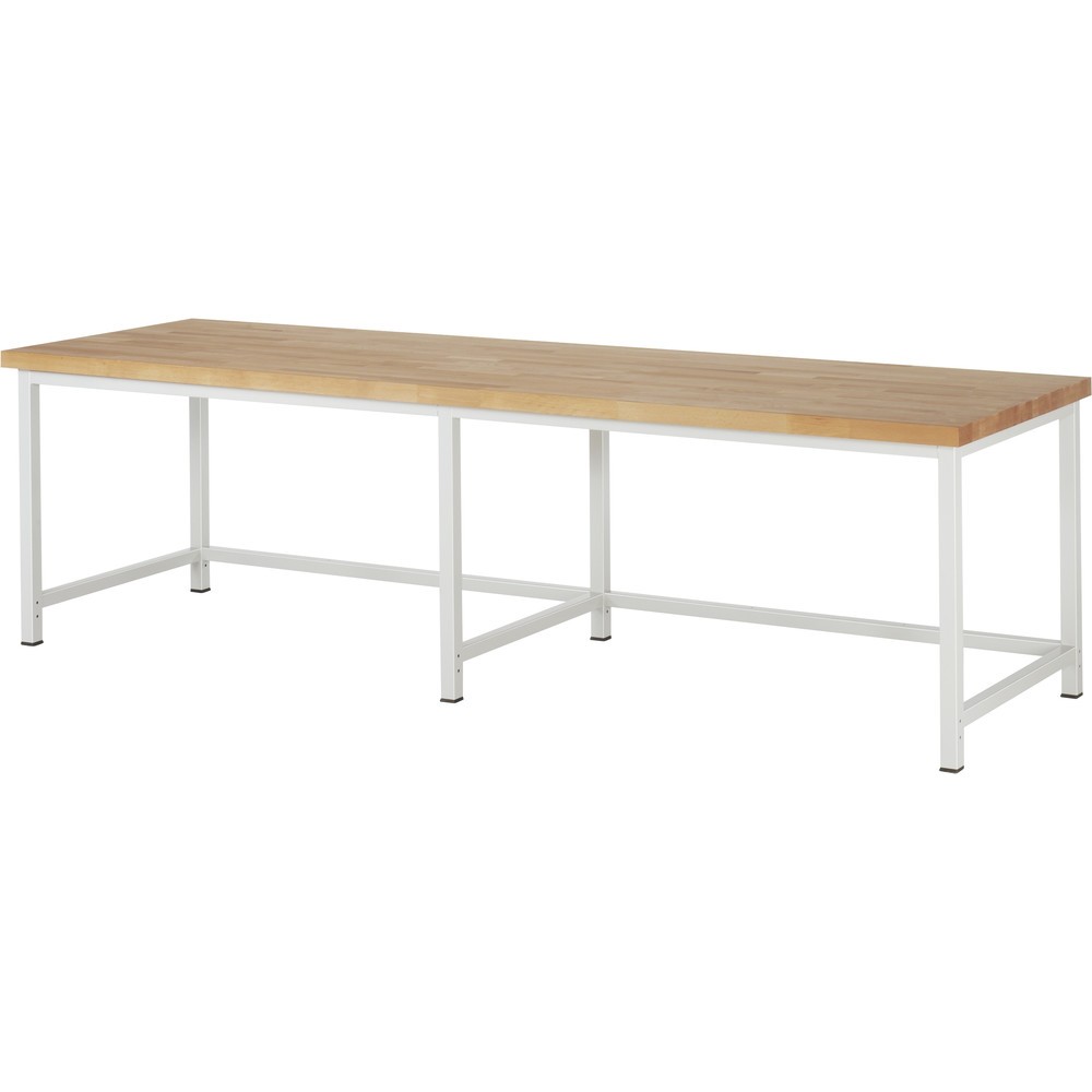 Immagine del prodotto n. 1: RAU Banco da lavoro serie 8000, HxLxP 840- 1.040 x 3.000 x 900 mm