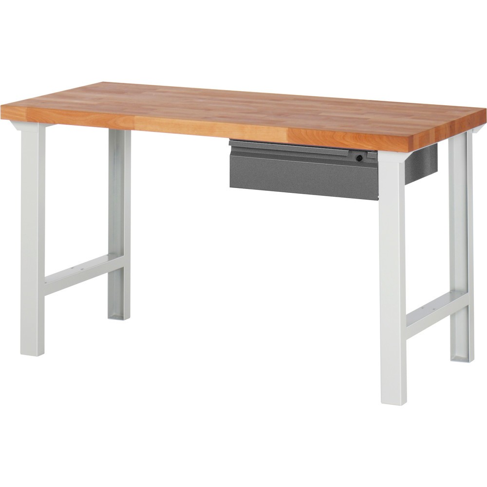 Immagine del prodotto: Banco da lavoro Steinbock®, con cassetti, AxLxP 840 x 1.500 x 700 mm, RAL 7035/7016