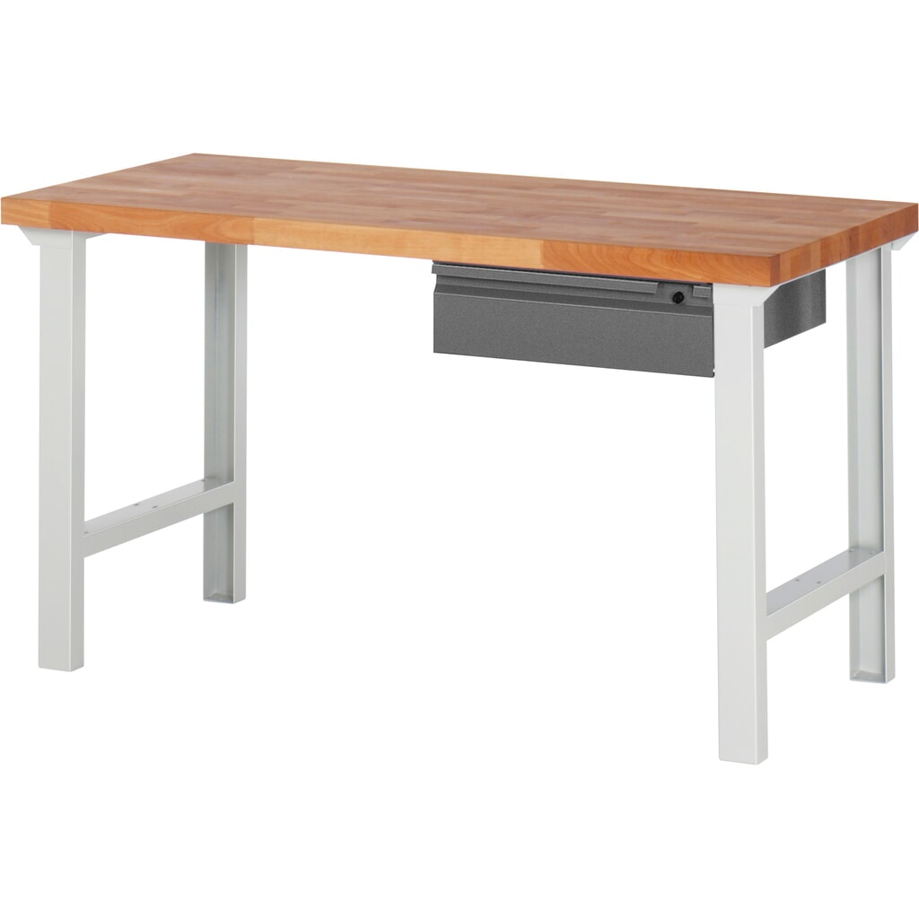 Banco da lavoro Steinbock®, con cassetti, AxLxP 840 x 1.500 x 700 mm, RAL 7035/7016 Immagine del prodotto: Banco da lavoro Steinbock®, con cassetti, AxLxP 840 x 1.500 x 700 mm, RAL 7035/7016